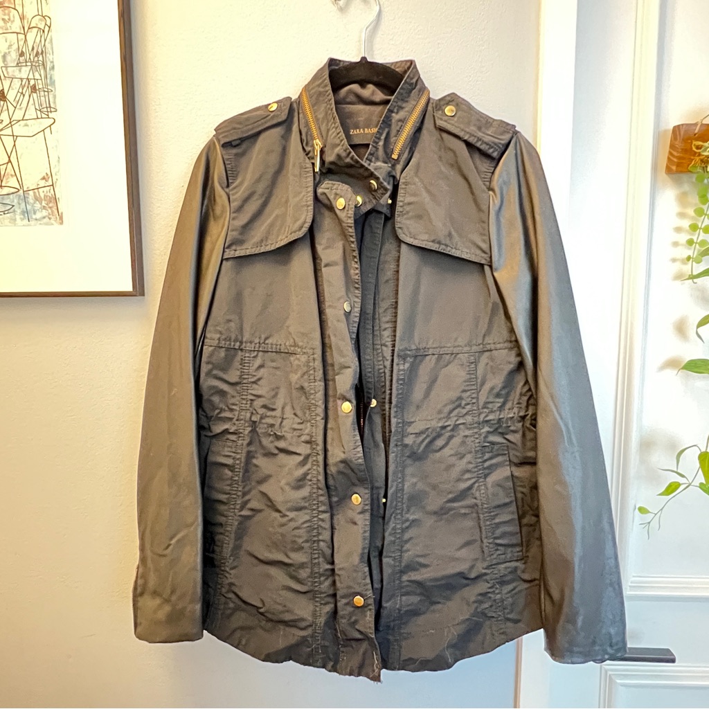 Zara Basic Utility Jacket
